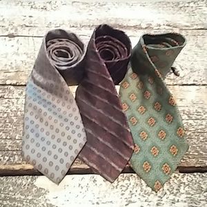 Lot of Christian Dior ties